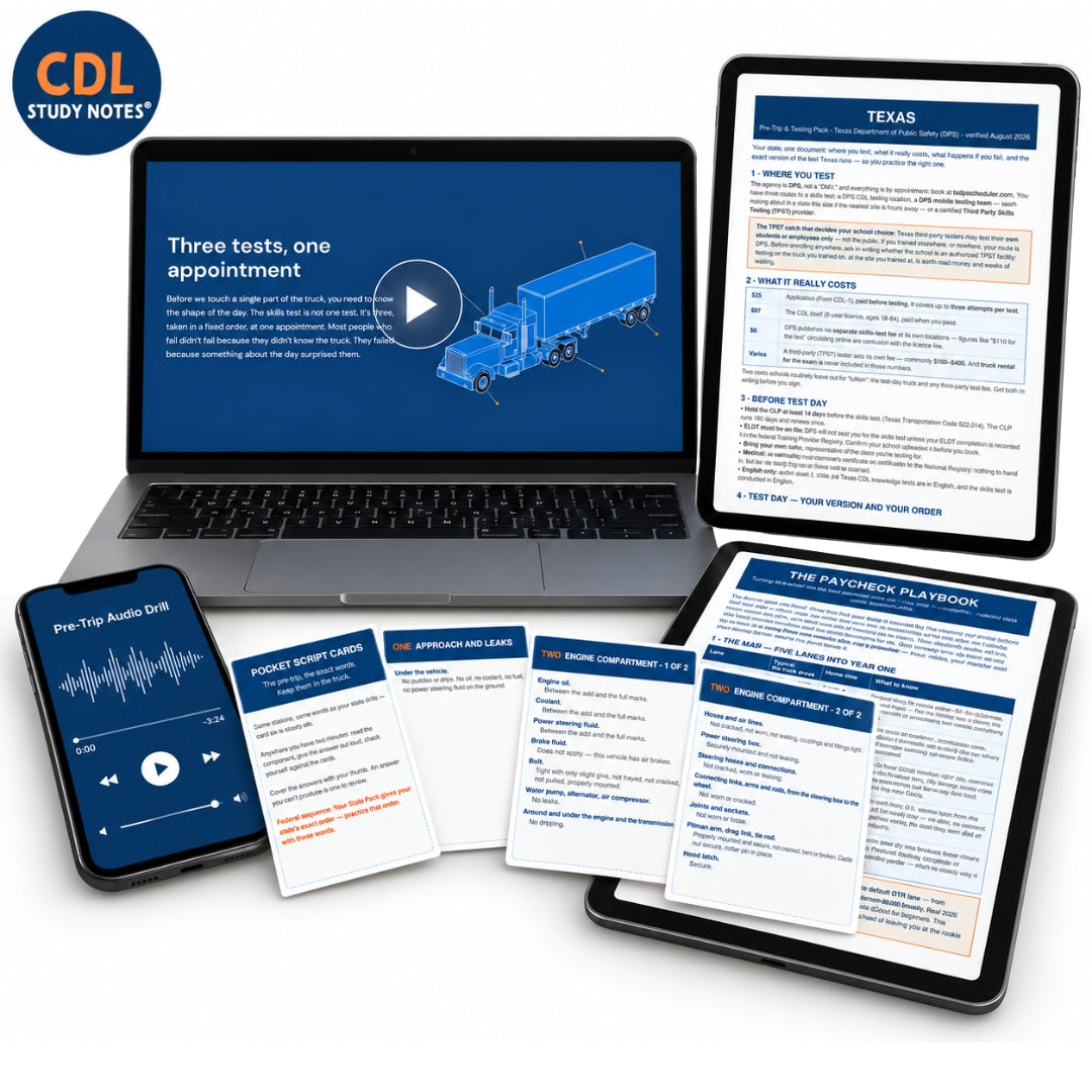 The First-Try System — CDL Skills Test