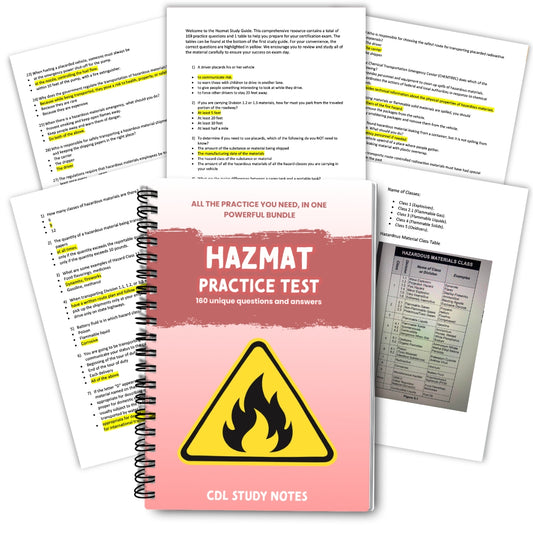 Hazmat Practice Test