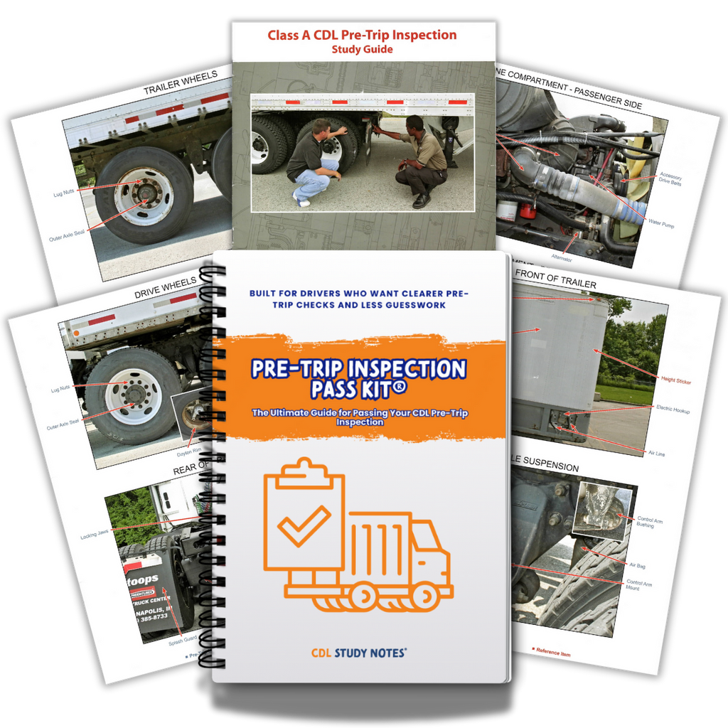 Pre-Trip Inspection Pass Kit – CDLstudynotes